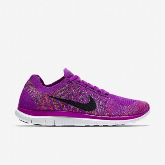 Nike Shoes - Nike Flyknit Vivid Purple 4.0